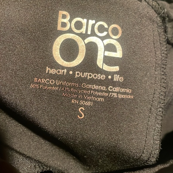 Barco One BOOST 3-POCKET MID-RISE JOGGER SCRUB PANT, Size S - Picture 5 of 8
